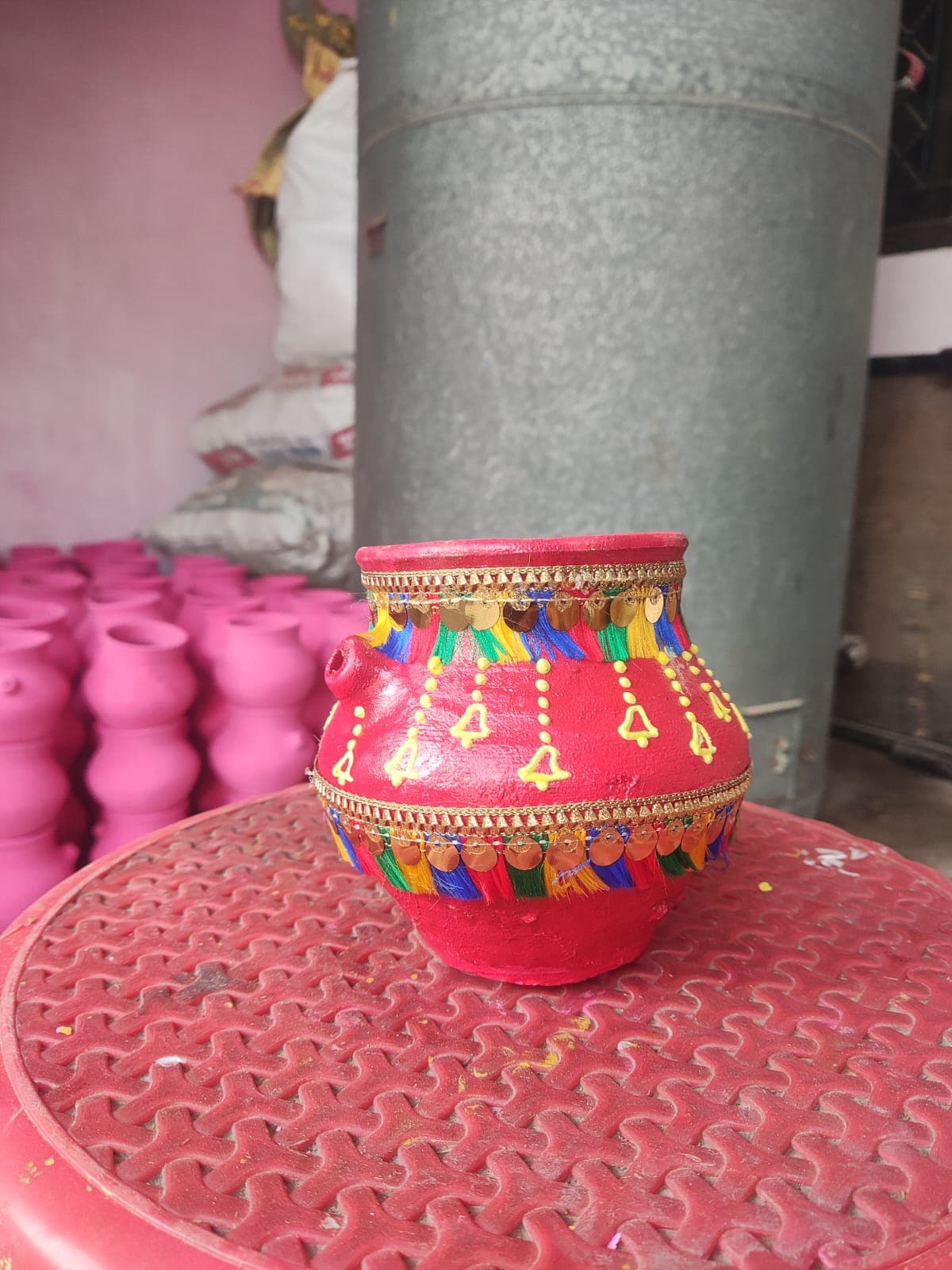 Premium Painted Karwa
